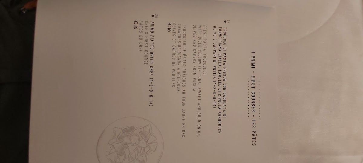Ristorante Piazza Palmieri Photo Menu 1