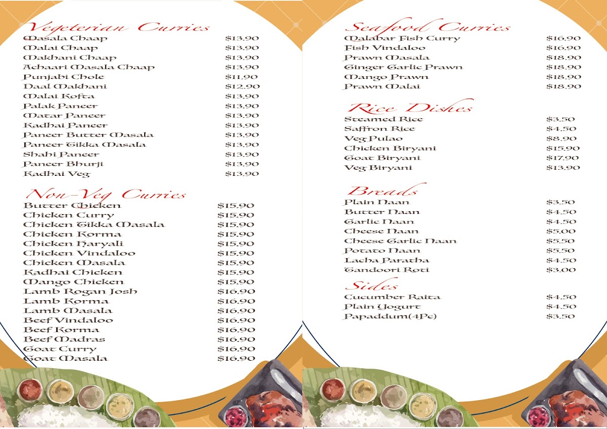 Punjabi Virsa Sweets & Restaurant Photo Menu 3