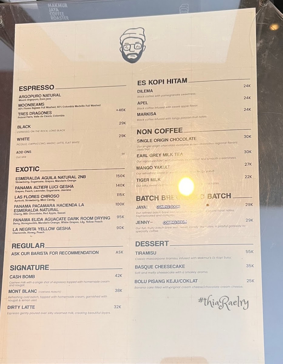 Makmur Jaya Coffee Roasters - Lengkong Besar Photo Menu 2