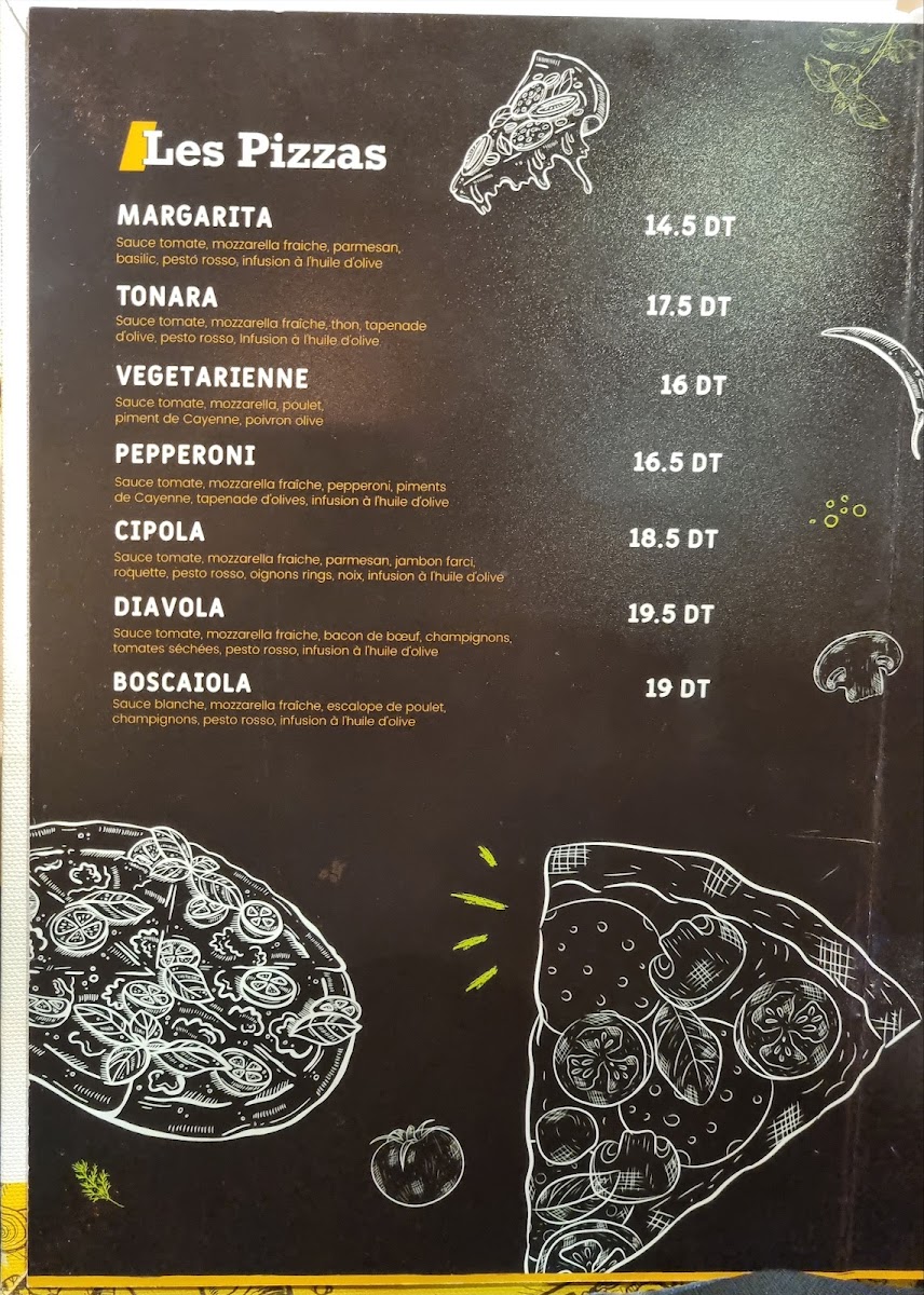 Restaurant Miam's Hammam Sousse Photo Menu 10