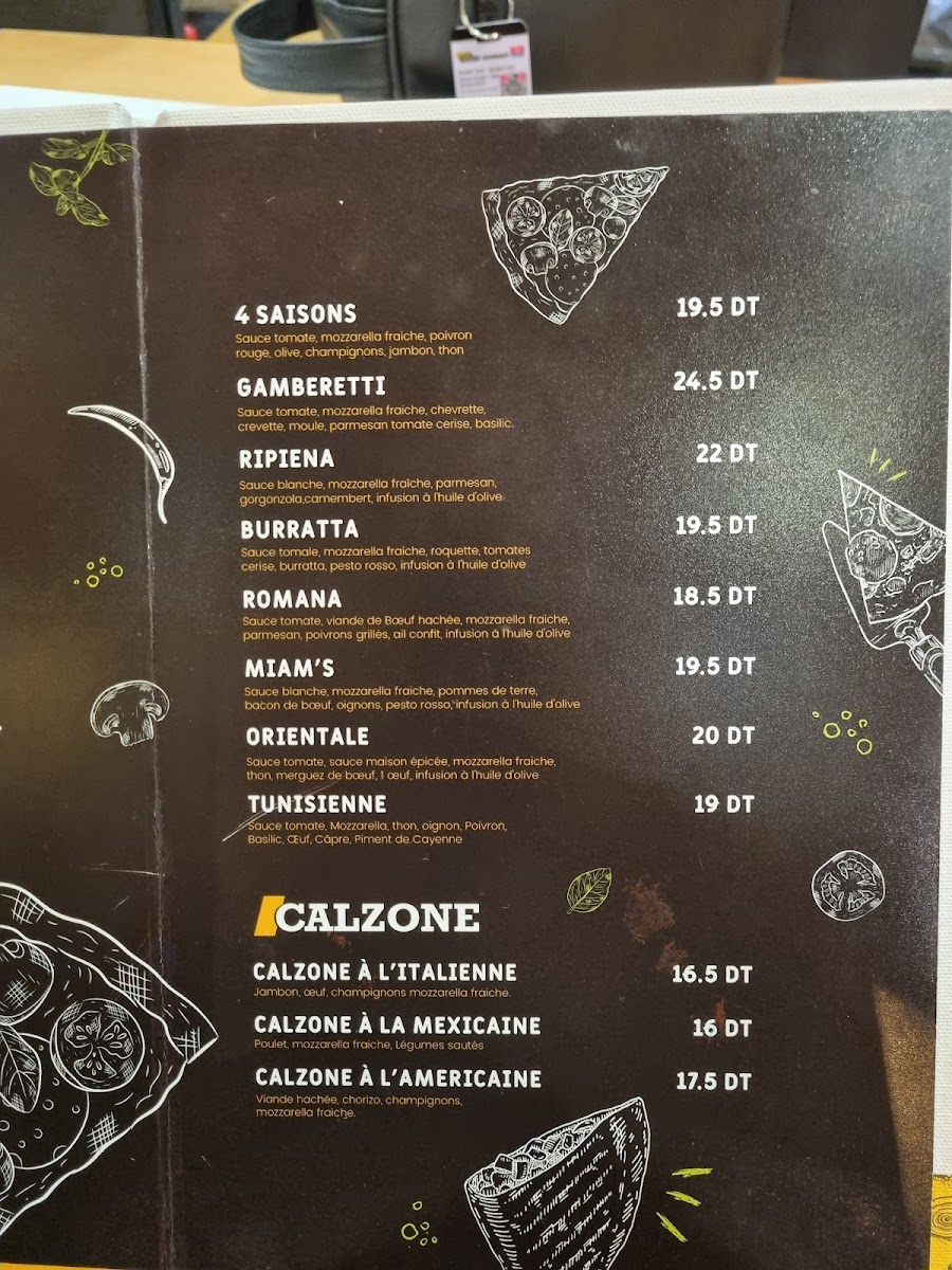 Restaurant Miam's Hammam Sousse Photo Menu 6