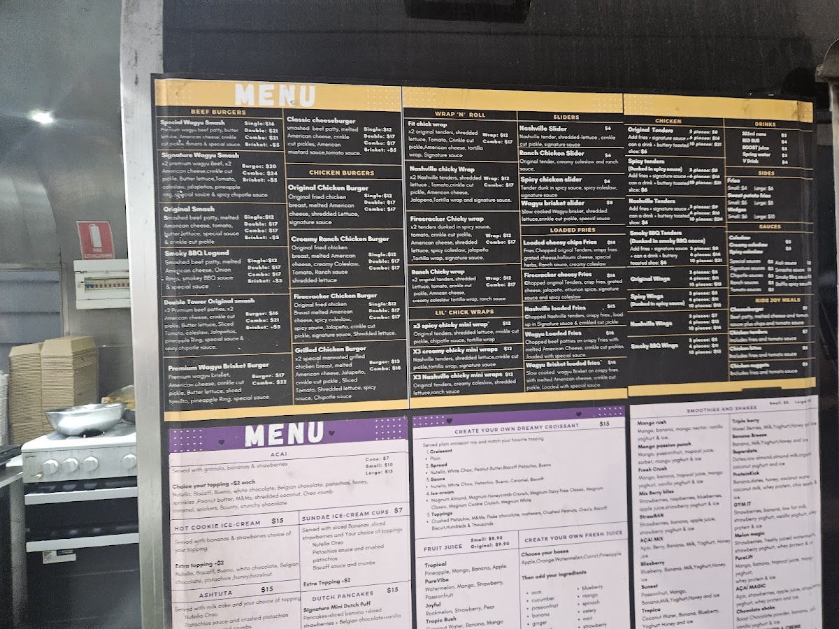 Smash Em Burgers Photo Menu 5