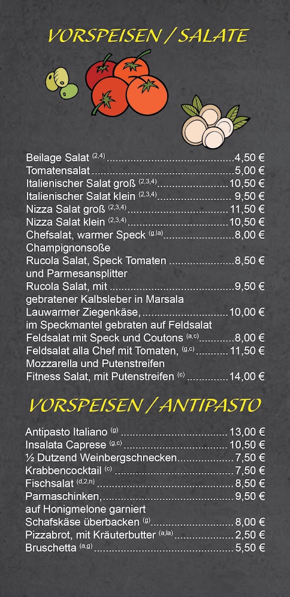 Ristorante & Pizzeria Sardegna Photo Menu 1