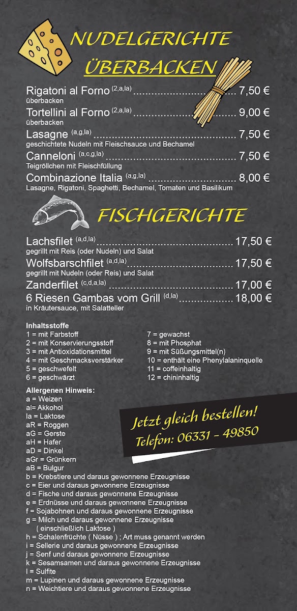 Ristorante & Pizzeria Sardegna Photo Menu 3