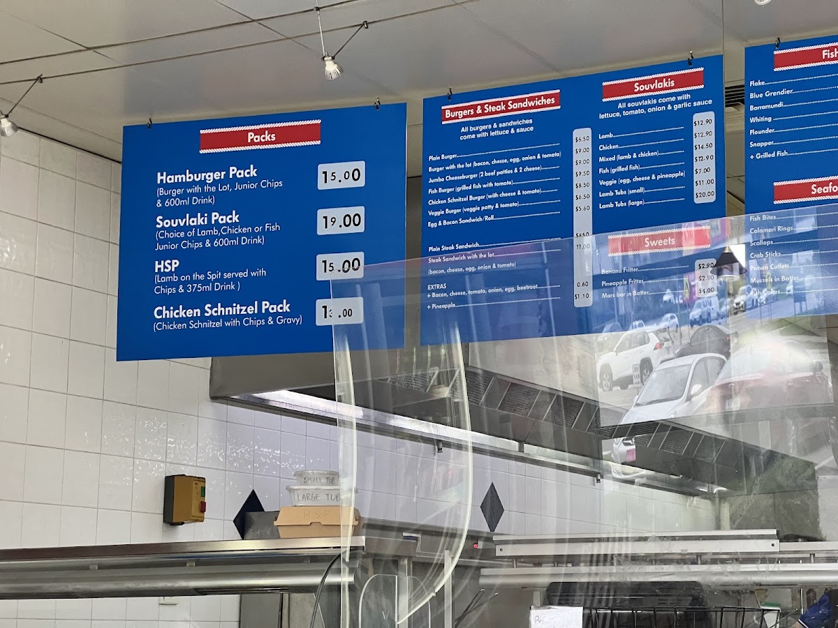 Gylls & Grylls Fish & Chippery Narre Warren Photo Menu 6
