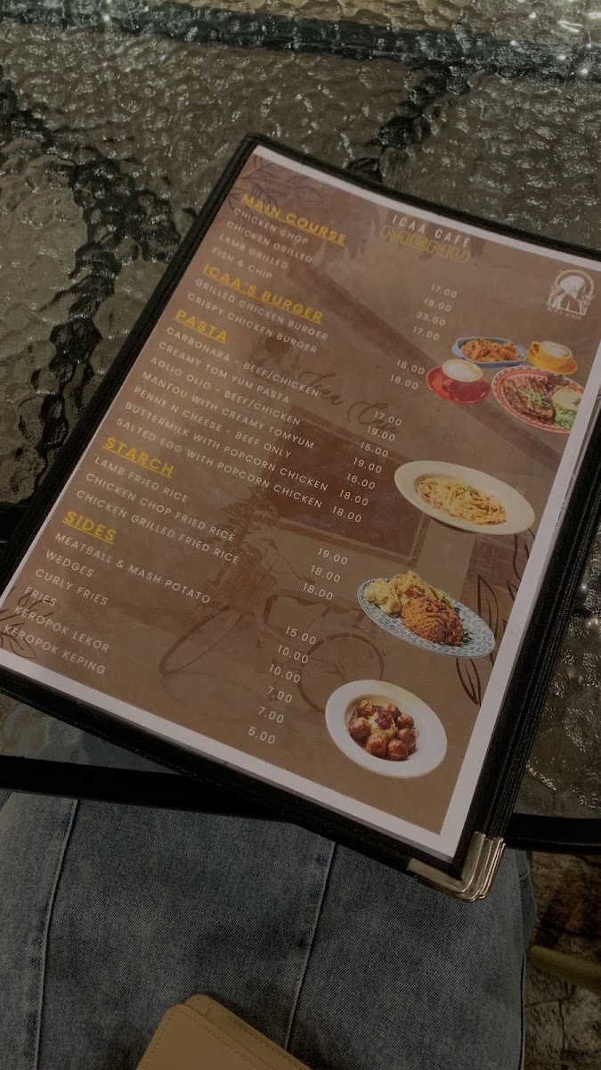 Icaa Cafe Photo Menu 3