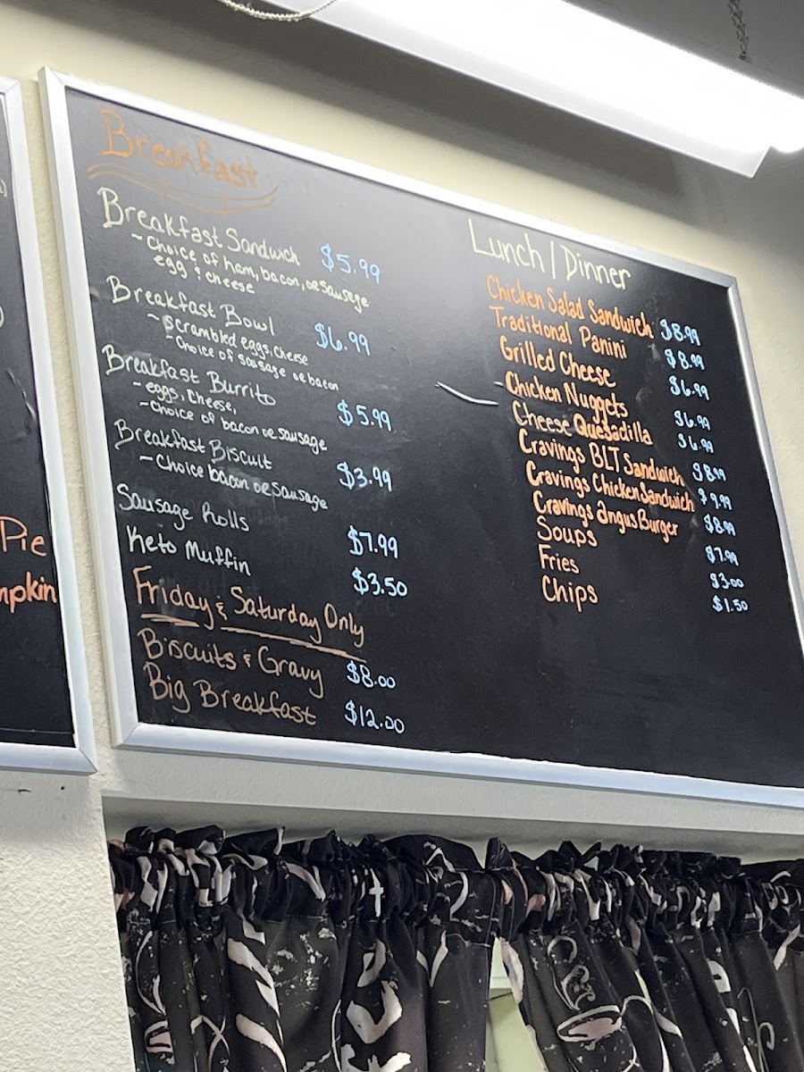 Cravings Coffee Bar and Bistro Photo Menu 5