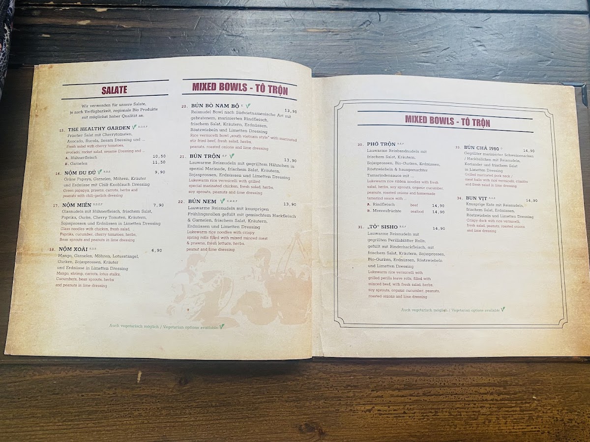 To1980 - Vietnamese Street Food Photo Menu 8
