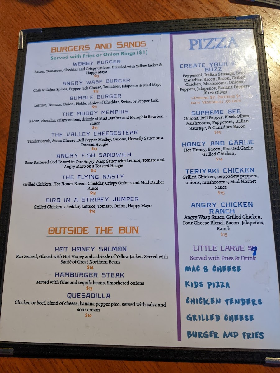 The Hive Bar Sports Bar & Grill Photo Menu 2