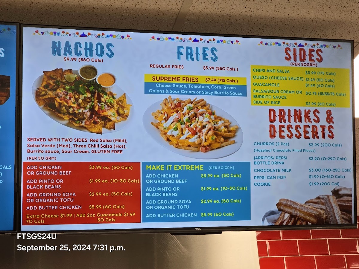 Fresh Burrito Photo Menu 9