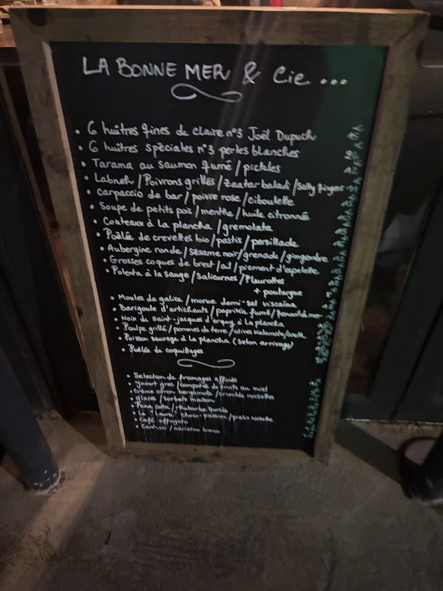 La Bonne Mer Photo Menu 3