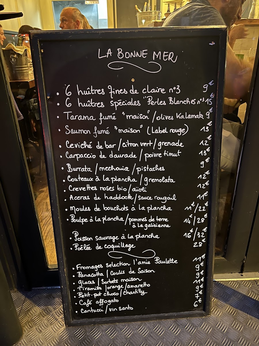 La Bonne Mer Photo Menu 6