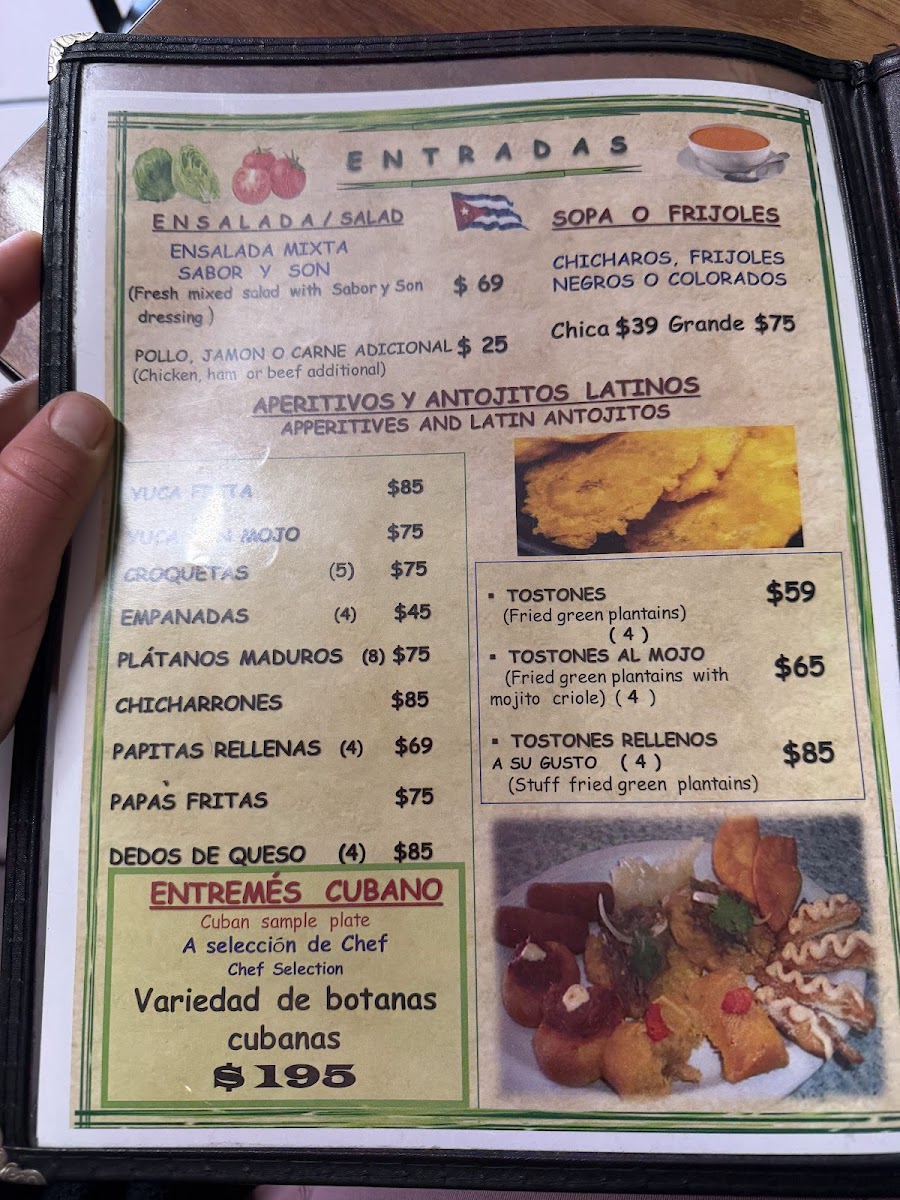 Restaurante Sabor y Son Photo Menu 4