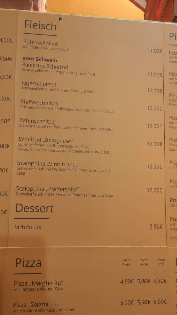 Pizzeria la Cresta Photo Menu 5