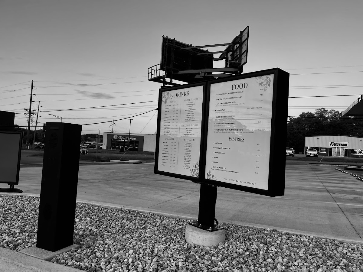 LUX COFFEE CO. Photo Menu 1