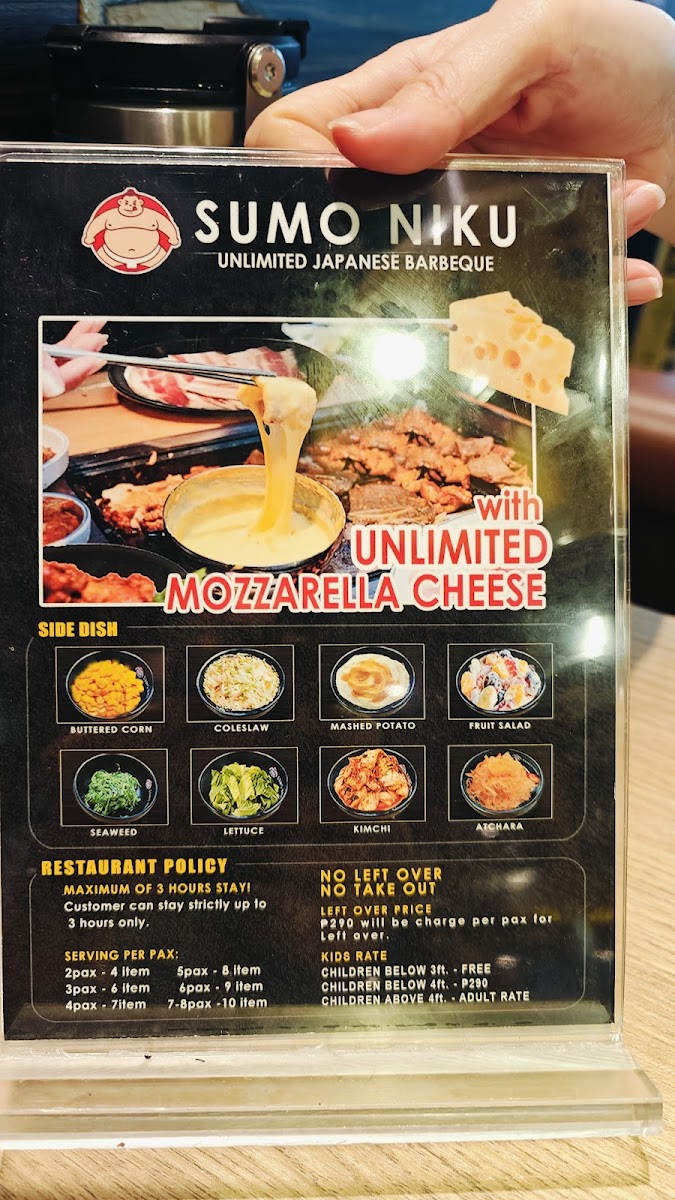 Sumo Niku - Ayala Malls Central Bloc Branch Photo Menu 2