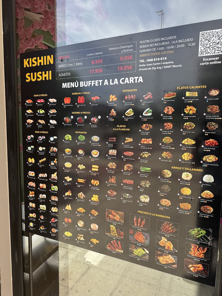 RESTAURANTE KISHIN SUSHI Photo Menu 2