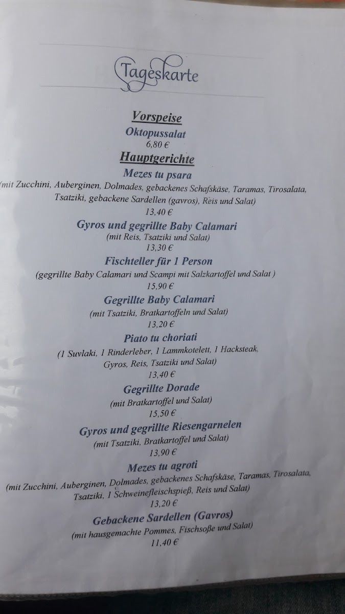 Restaurant Am Rosenhang Photo Menu 3