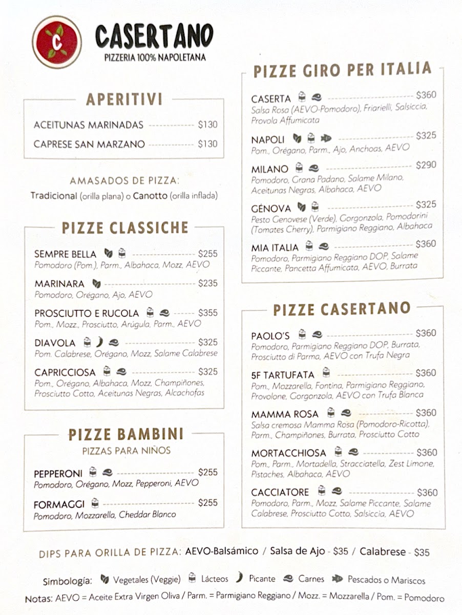 CASERTANO Photo Menu 6