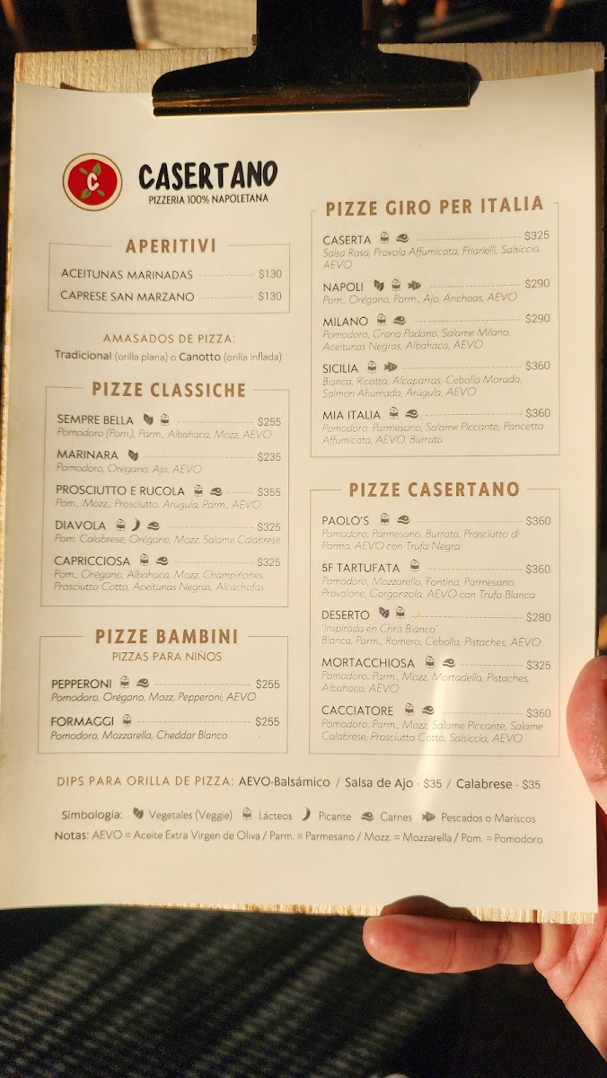 CASERTANO Photo Menu 7