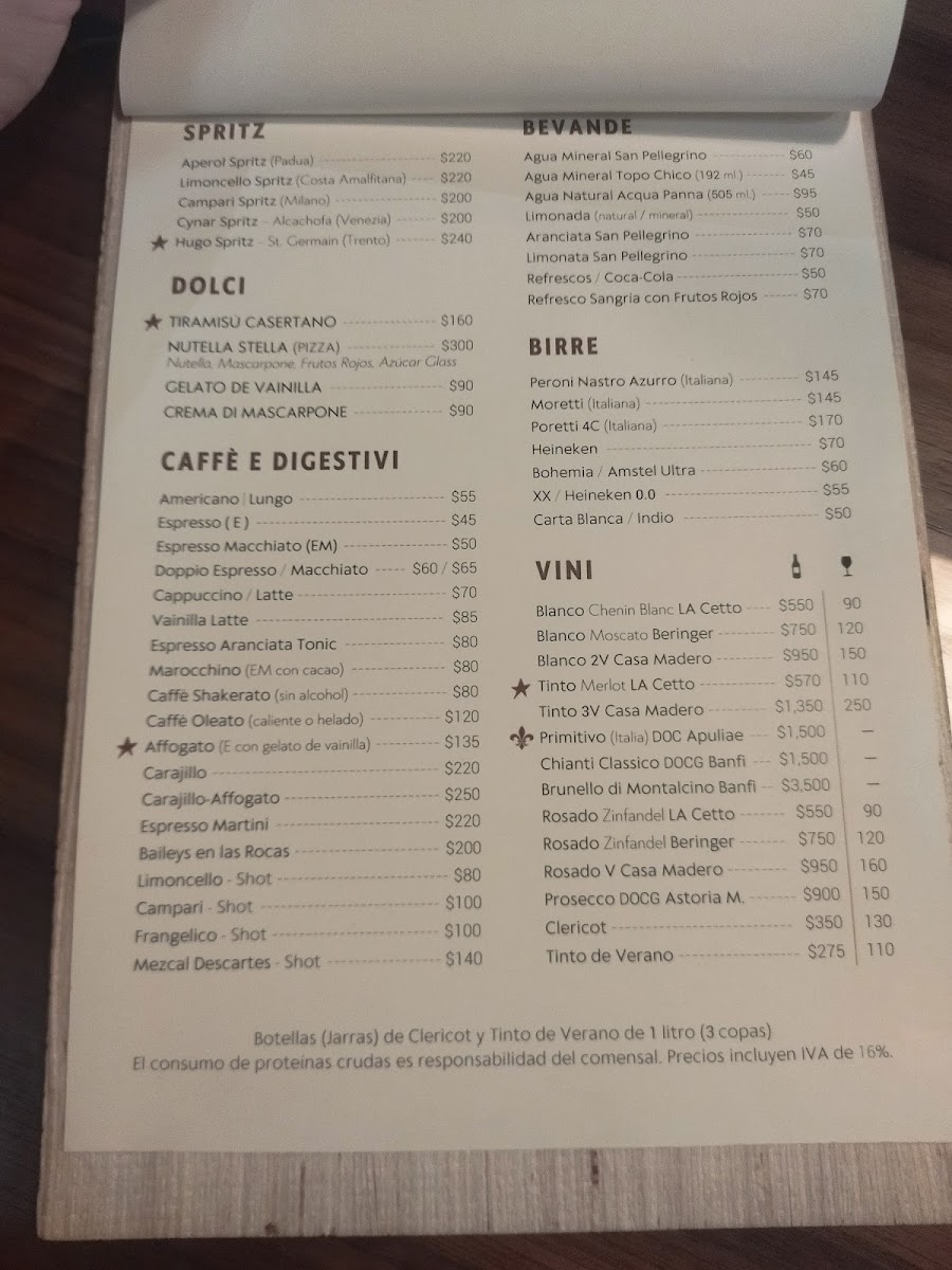 CASERTANO Photo Menu 8