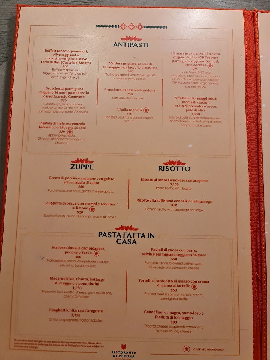 Ristorante di Verona Photo Menu 5