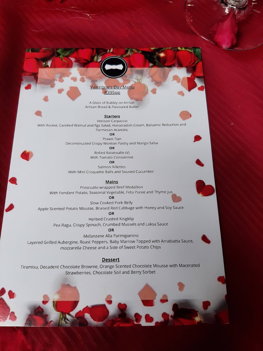 Butlers Restaurant and Bar Photo Menu 6