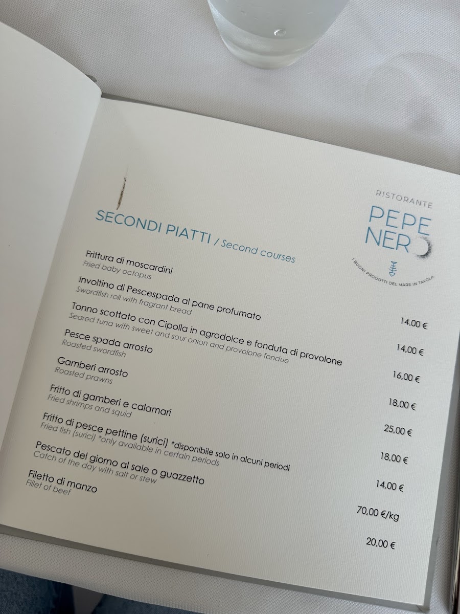 Pepe Nero Photo Menu 10