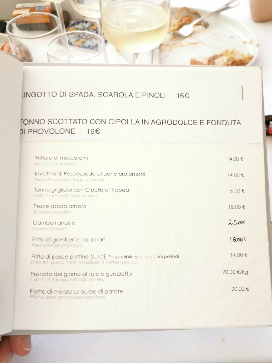 Pepe Nero Photo Menu 7