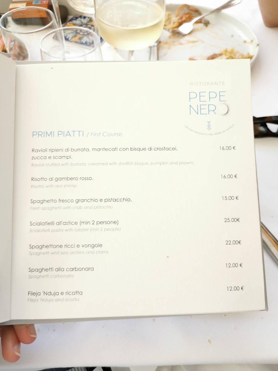 Pepe Nero Photo Menu 9