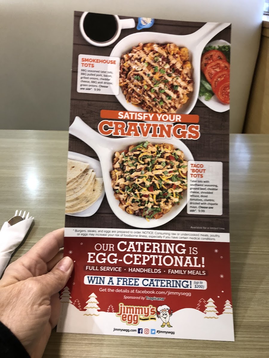 Jimmy's Egg Photo Menu 3