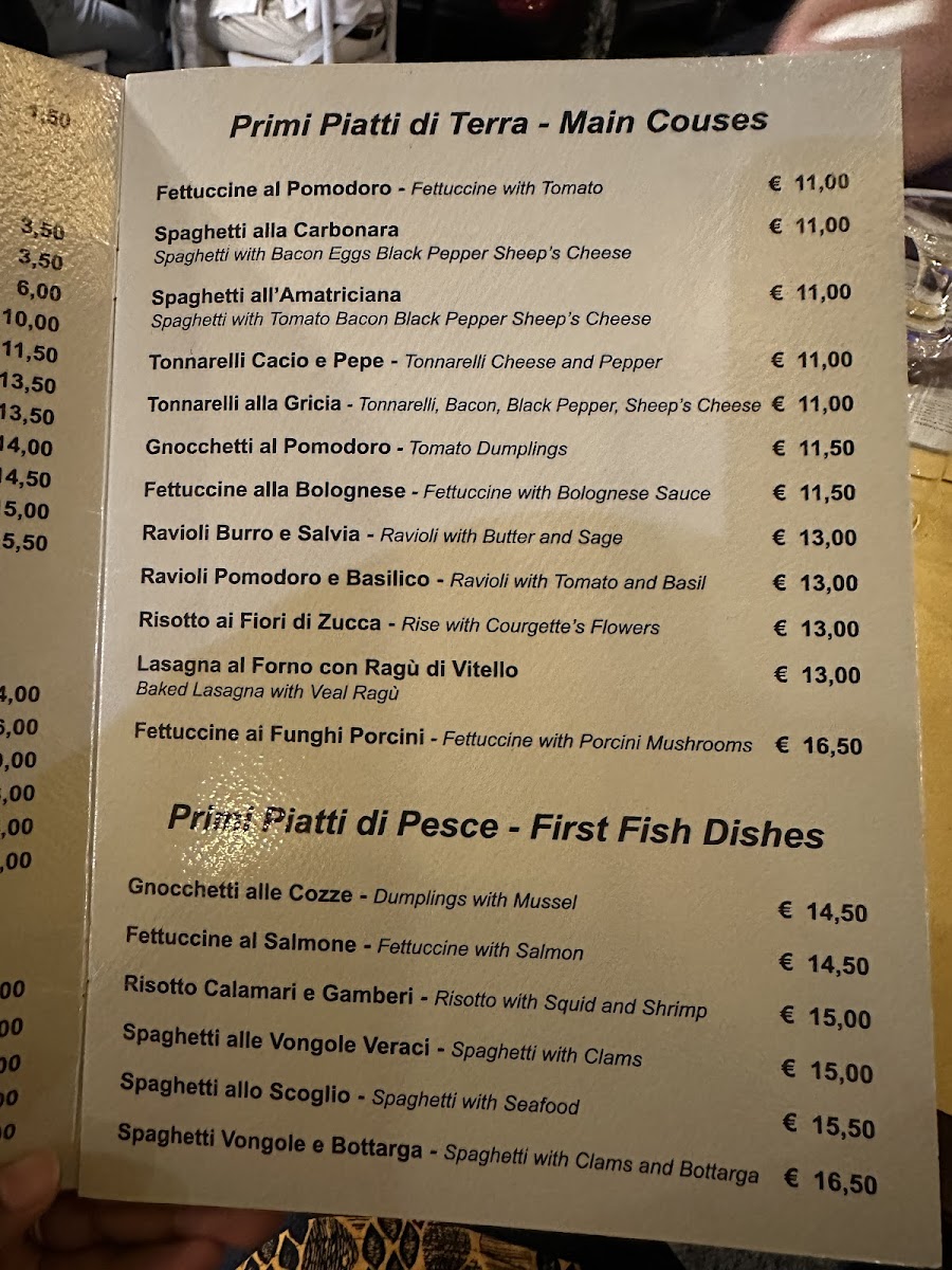 Ristorante Al Padovano Photo Menu 1