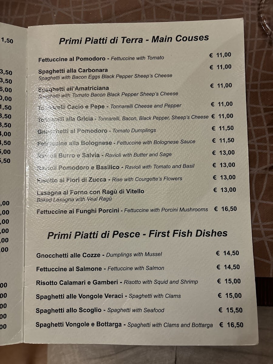 Ristorante Al Padovano Photo Menu 3