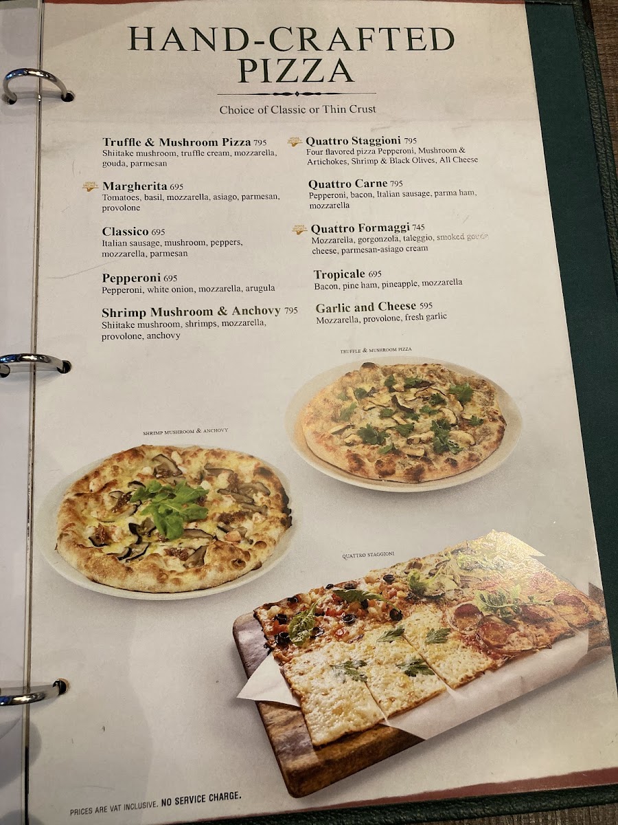 Italianni's Restaurant Photo Menu 3