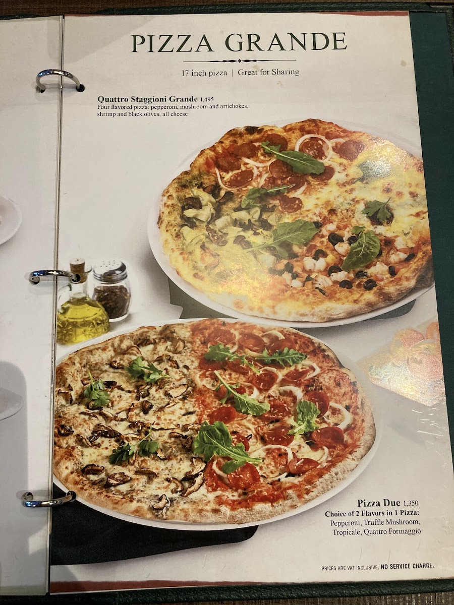 Italianni's Restaurant Photo Menu 7
