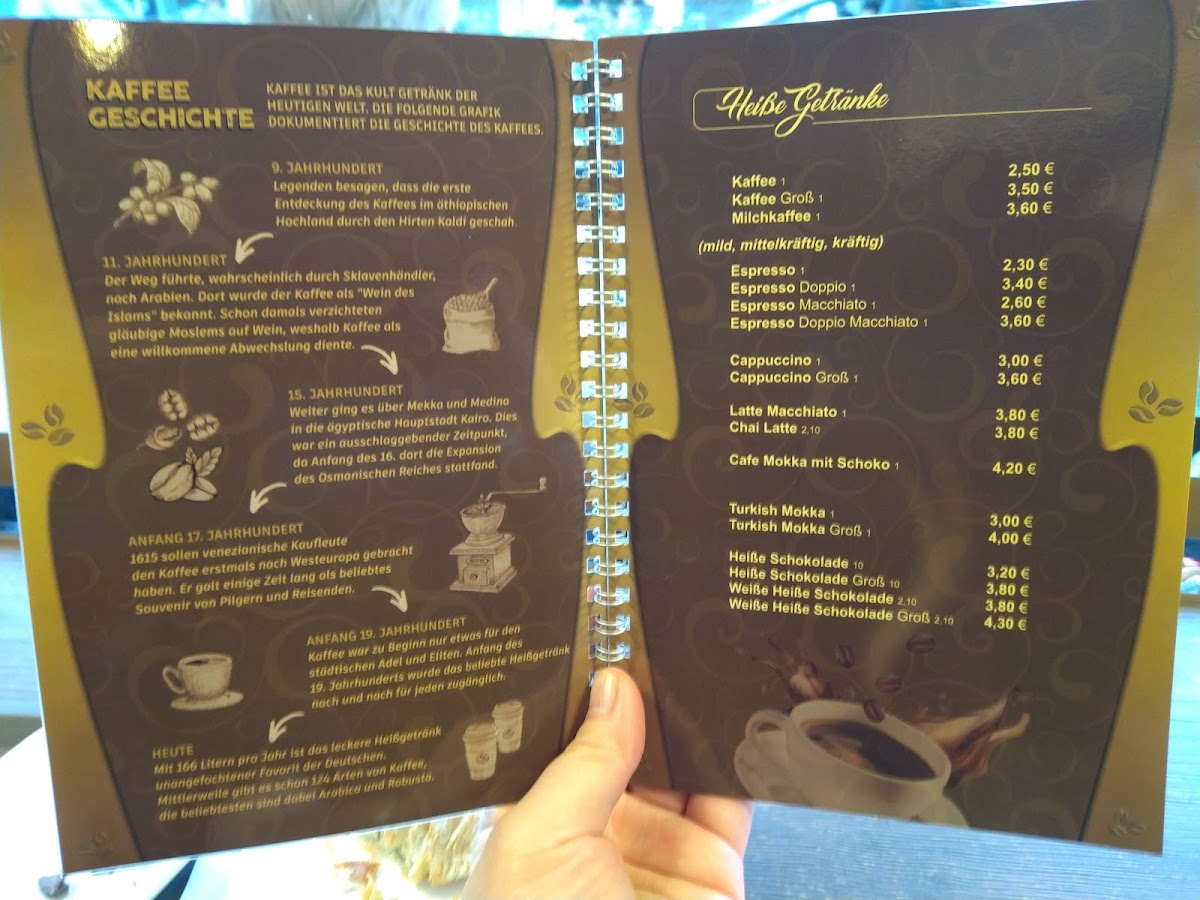 Moha Kaffee-Rösterei P3 8-9 Photo Menu 3