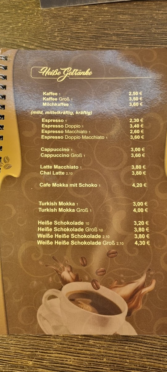 Moha Kaffee-Rösterei P3 8-9 Photo Menu 4