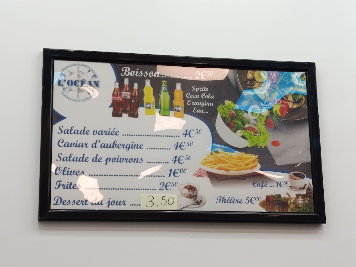 Restaurant L'Océan Photo Menu 1
