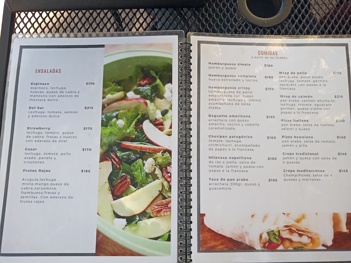 South Cafe Photo Menu 1