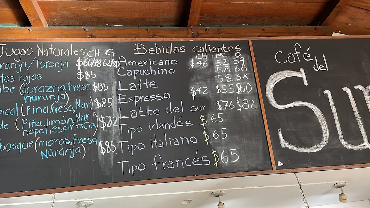 South Cafe Photo Menu 3