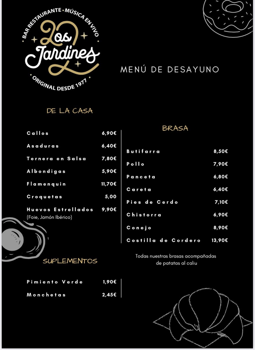 Restaurante Los Jardines 22 Photo Menu 2