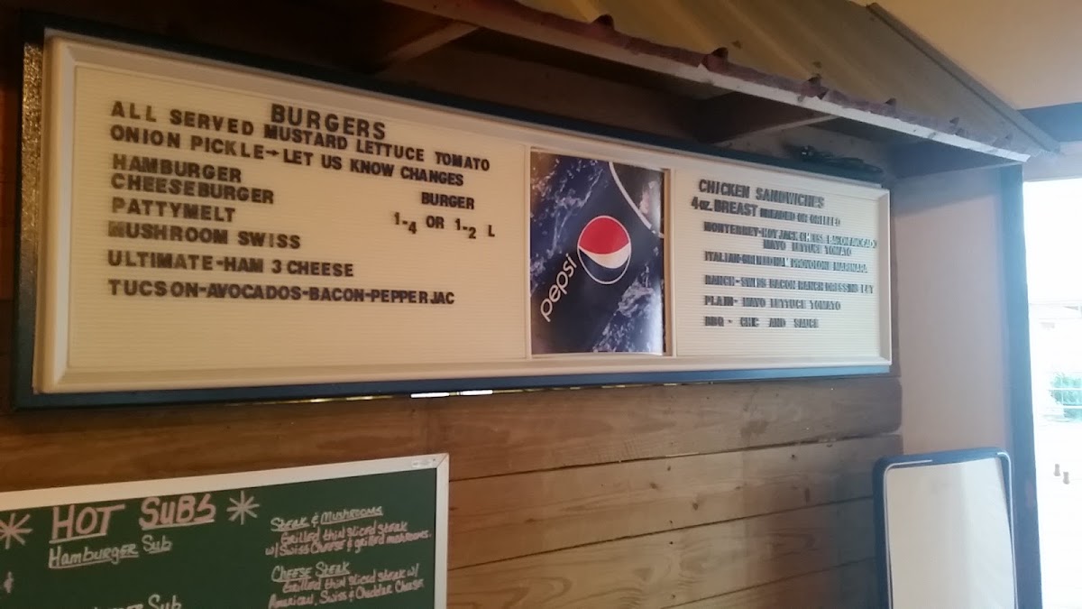 Cassidy's Sub Shop Photo Menu 4