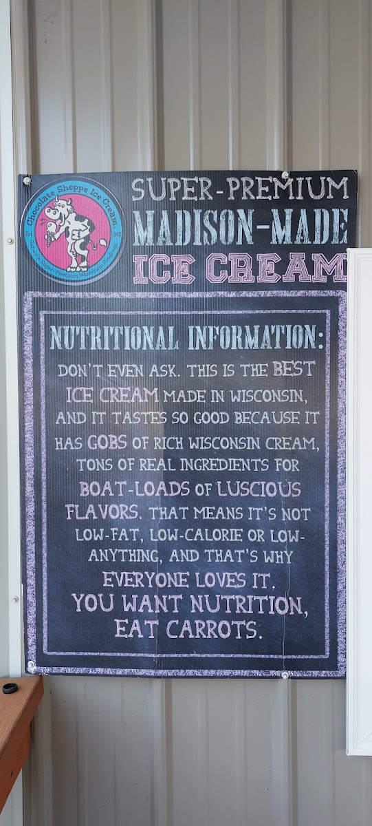 Norma Jean's Ice Cream Photo Menu 10