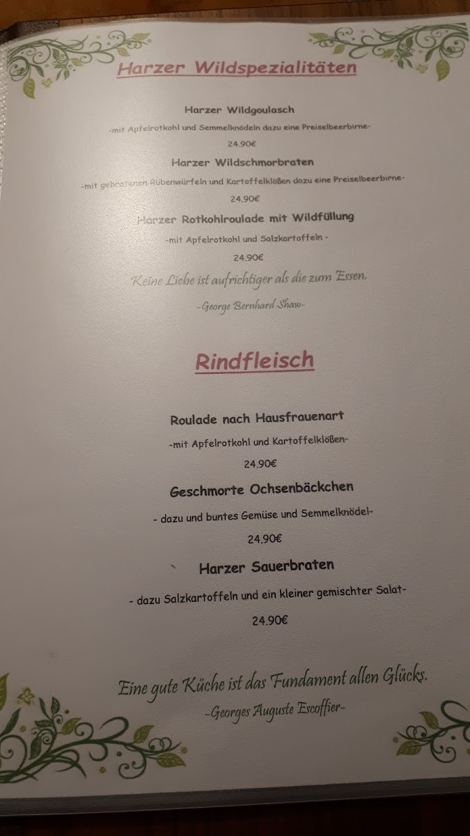 Ins kleine Paradies Photo Menu 2