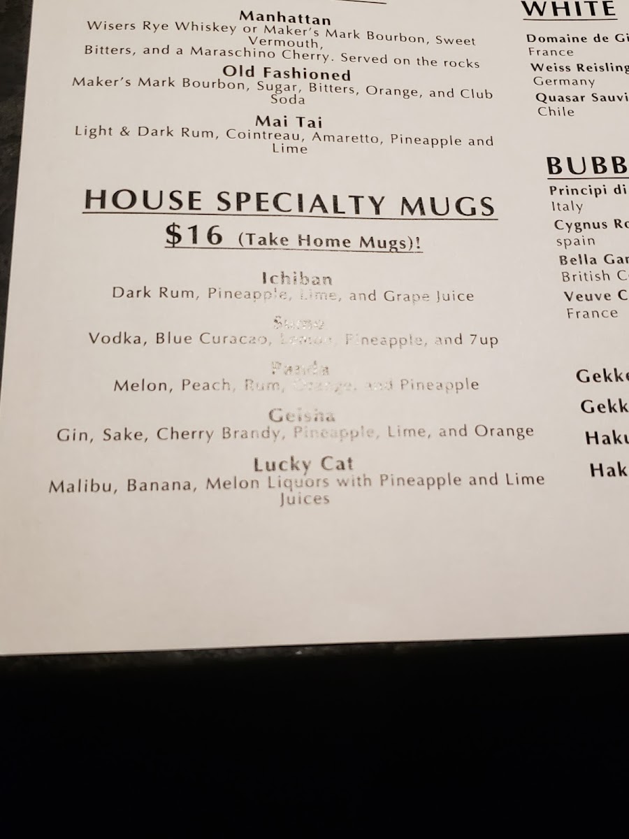 Ichiban Japanese Steakhouse & Pub Photo Menu 9