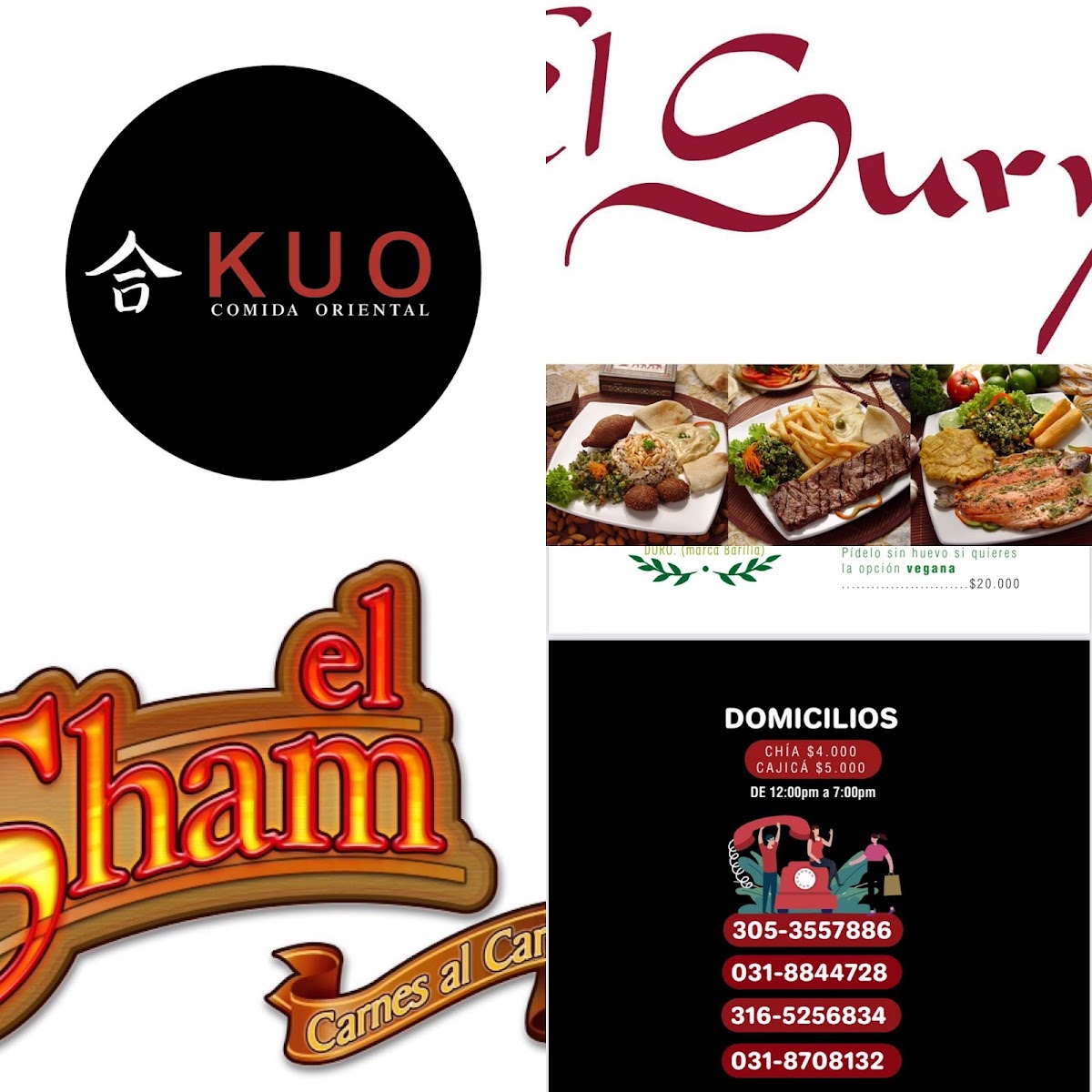 El Sury comida Arabe y parrilla Photo Menu 2