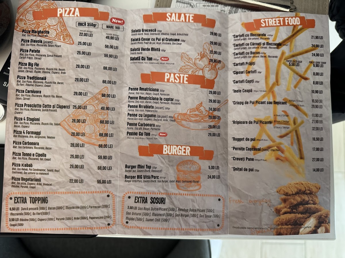 Big Flo Fast Food Photo Menu 3