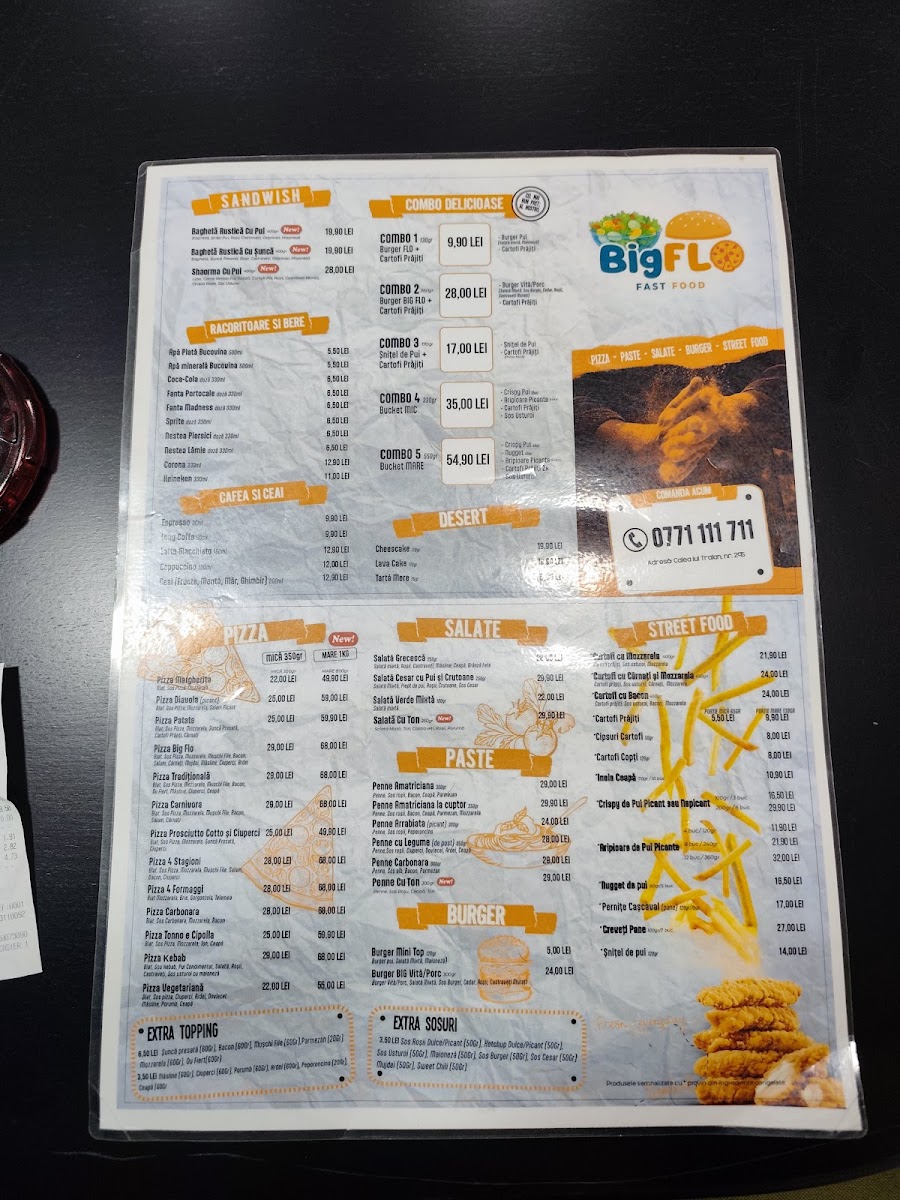 Big Flo Fast Food Photo Menu 4