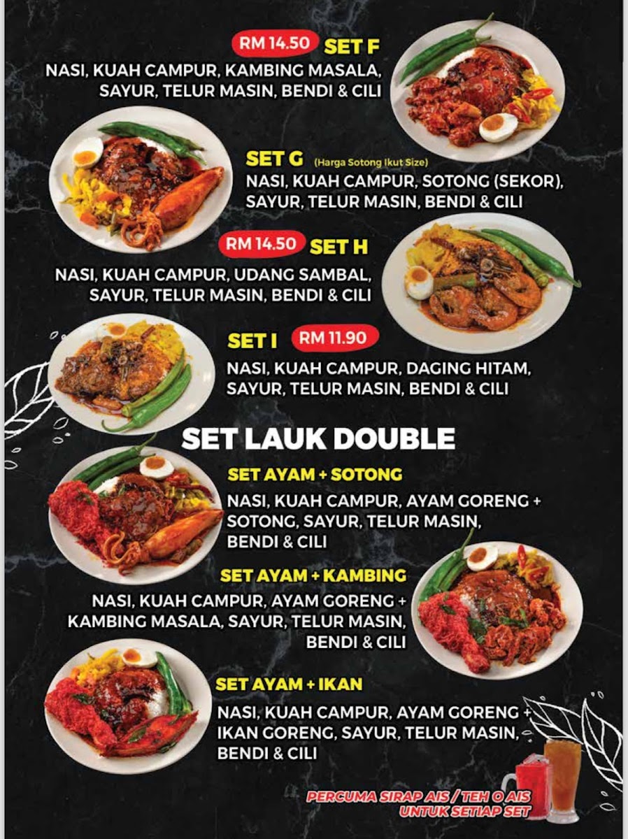 Restoran Al-Safa Nusa Sentral Photo Menu 1