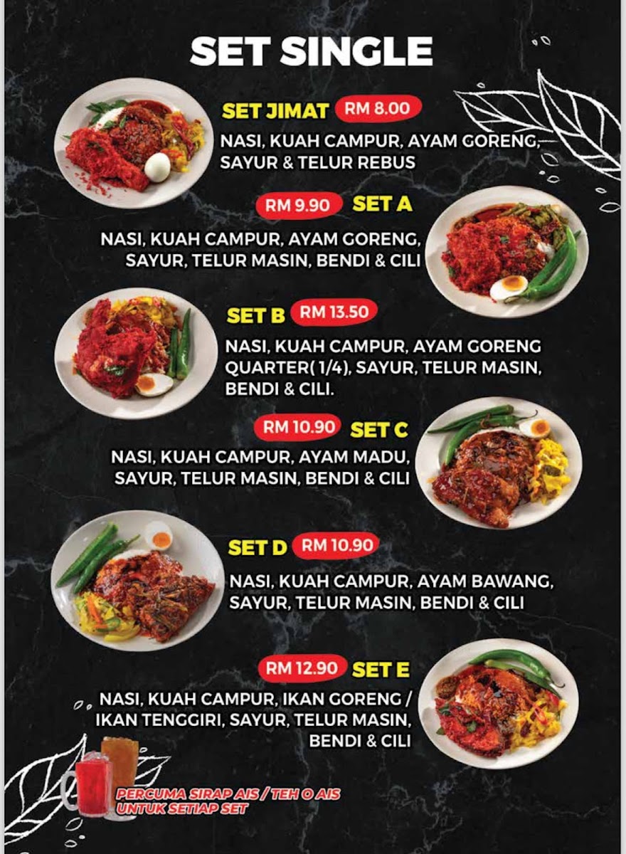 Restoran Al-Safa Nusa Sentral Photo Menu 3